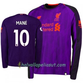 Jalkapallo Pelipaidat Liverpool Sadio Mane 10 Vieraspaita 2018-2019 Pitkähihainen